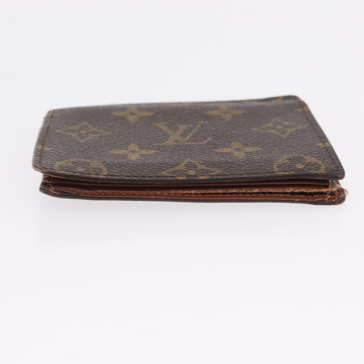 LOUIS VUITTON Monogram Card Case 10 Set LV Auth CB321