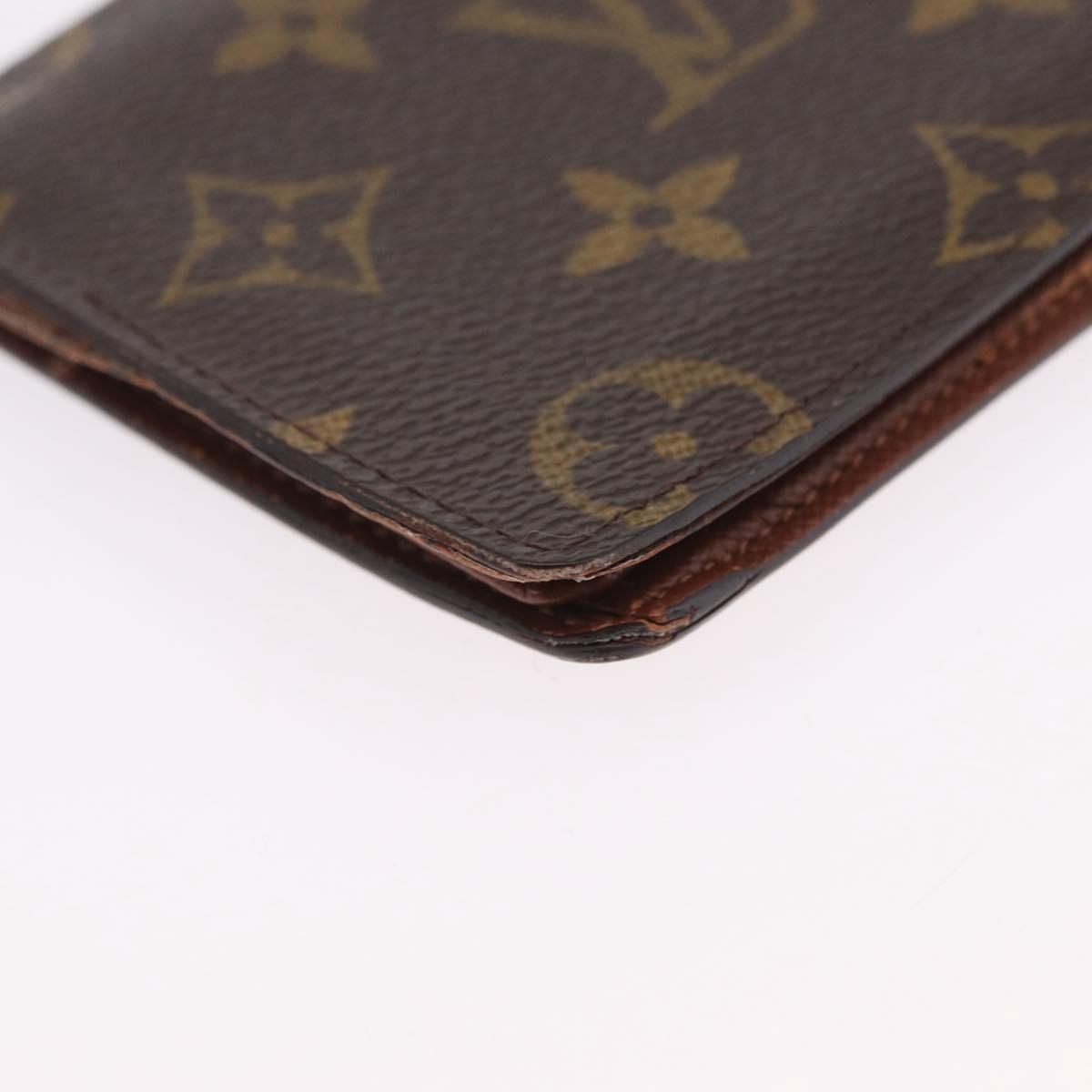 LOUIS VUITTON Monogram Card Case 10 Set LV Auth CB321