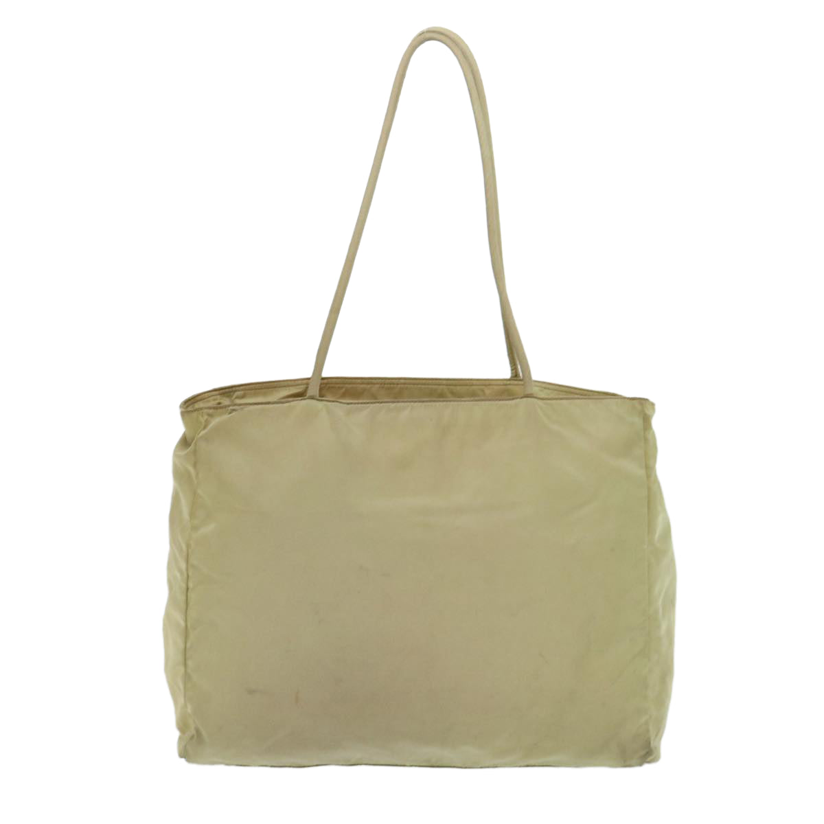 PRADA Shoulder Bag Nylon Khaki Auth cl676