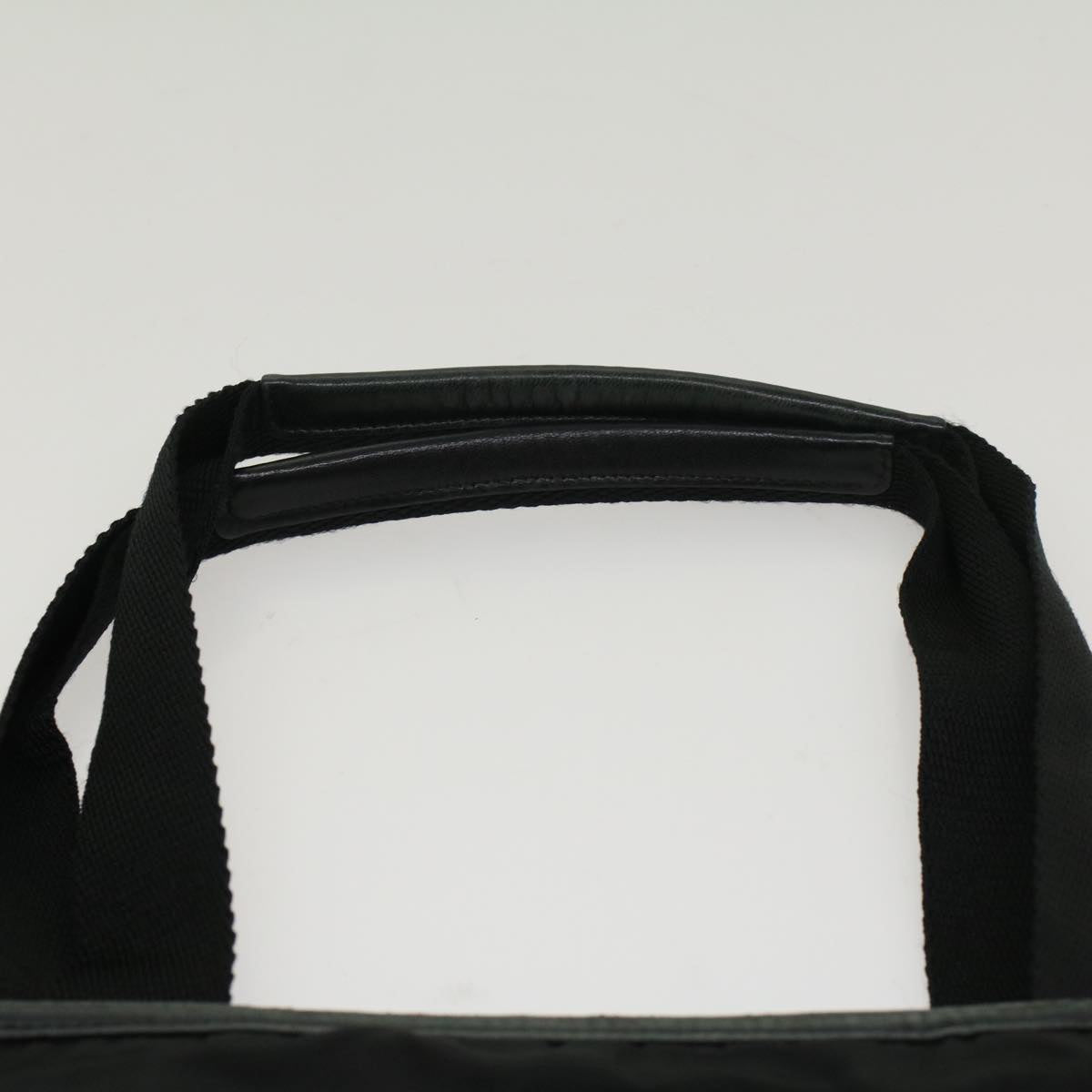 PRADA Tote Bag Nylon Black Auth cl693