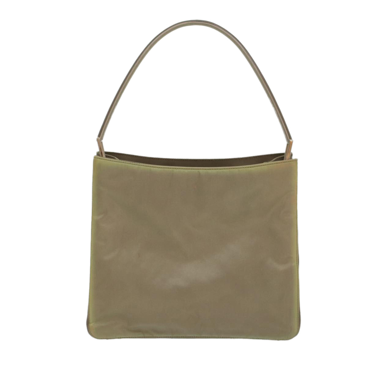 PRADA Shoulder Bag Nylon Khaki Auth cl771