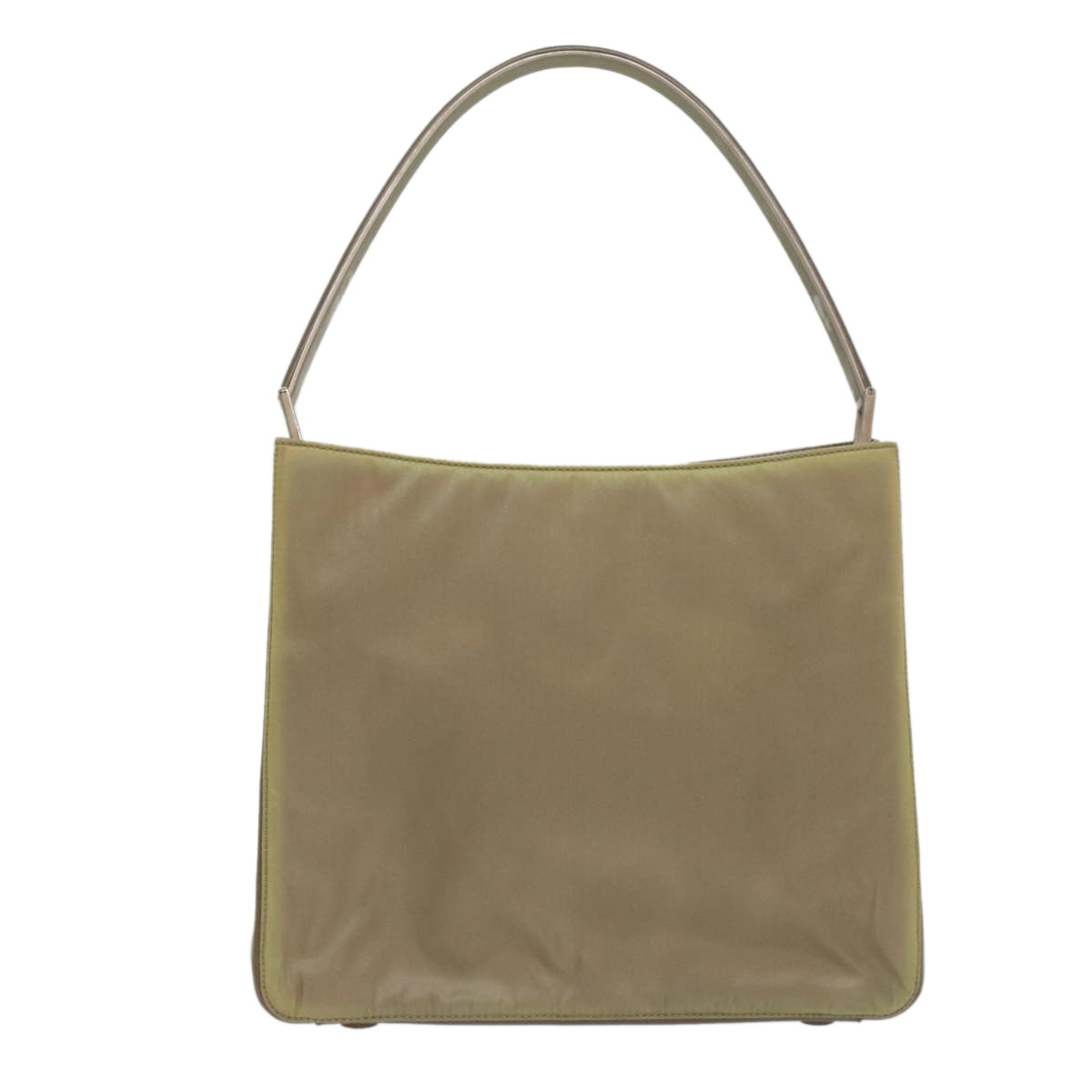 PRADA Shoulder Bag Nylon Khaki Auth cl771