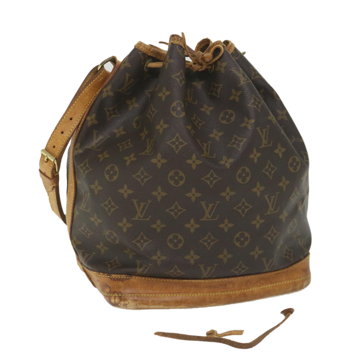 LOUIS VUITTON Monogram Noe Shoulder Bag M42224 LV Auth cl791