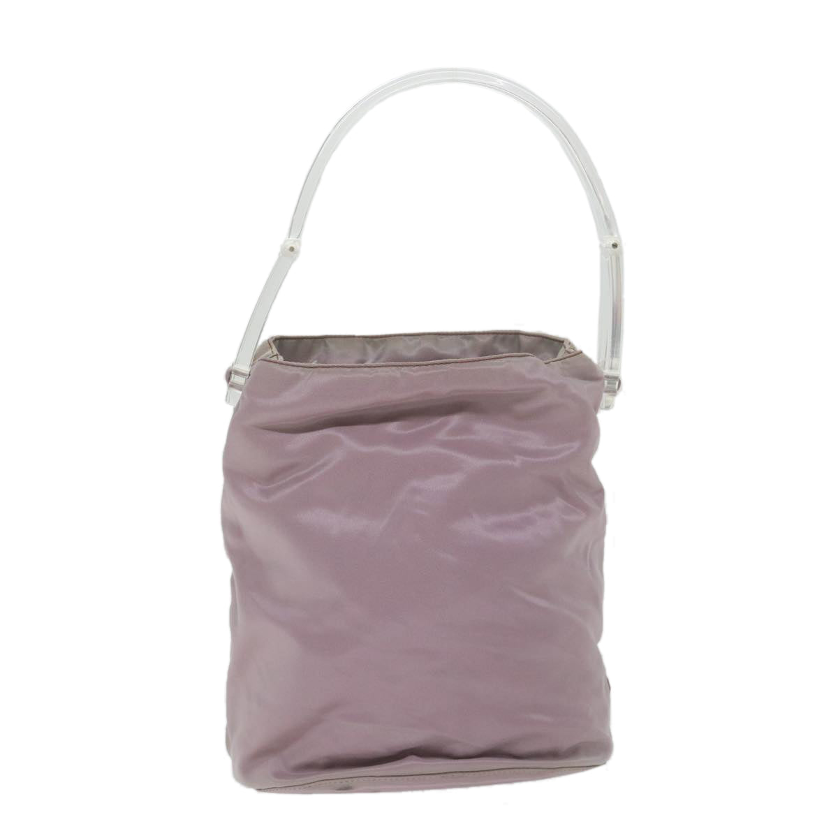 PRADA Hand Bag Nylon Purple Auth cl796