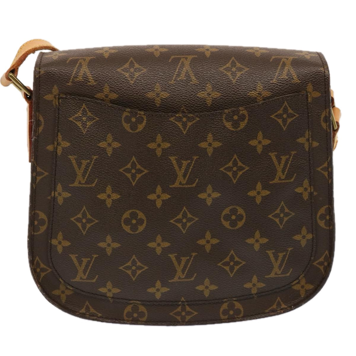 LOUIS VUITTON Monogram Saint Cloud GM Shoulder Bag M51242 LV Auth cl827