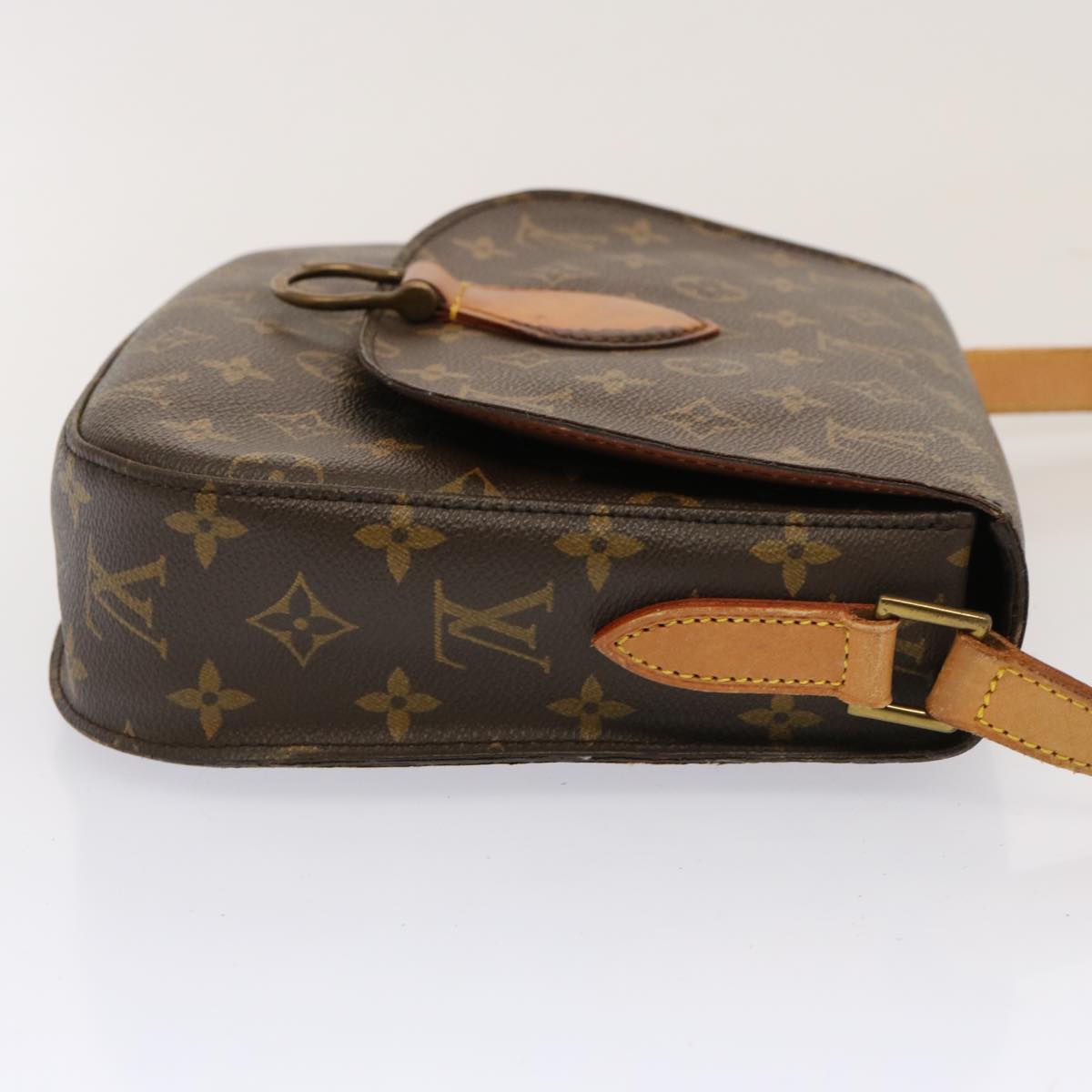 LOUIS VUITTON Monogram Saint Cloud GM Shoulder Bag M51242 LV Auth cl827