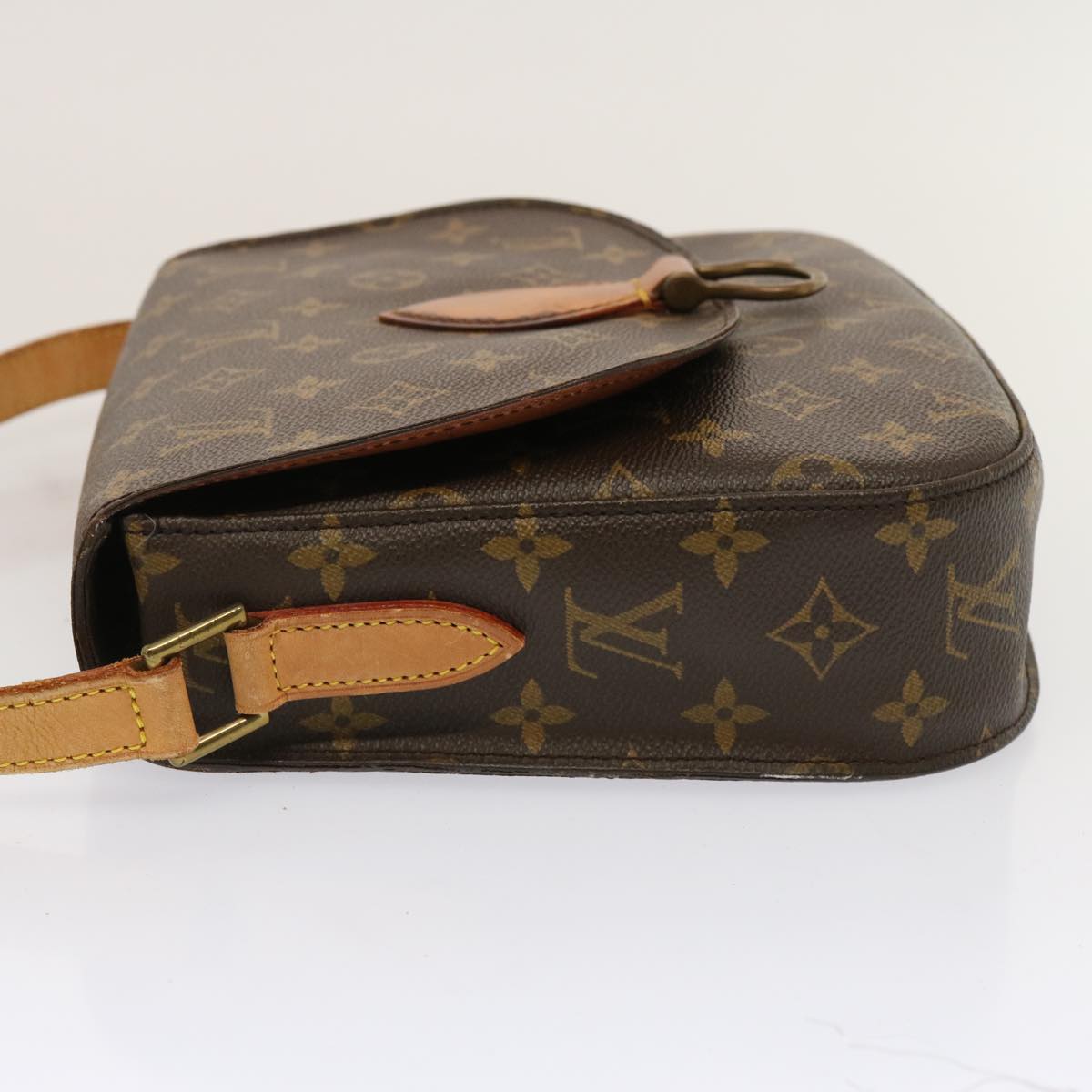 LOUIS VUITTON Monogram Saint Cloud GM Shoulder Bag M51242 LV Auth cl827