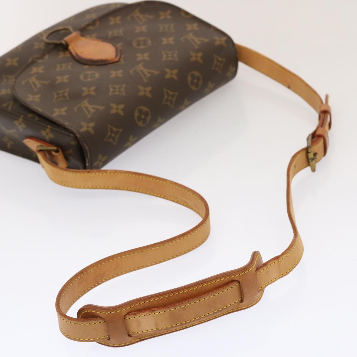 LOUIS VUITTON Monogram Saint Cloud GM Shoulder Bag M51242 LV Auth cl827