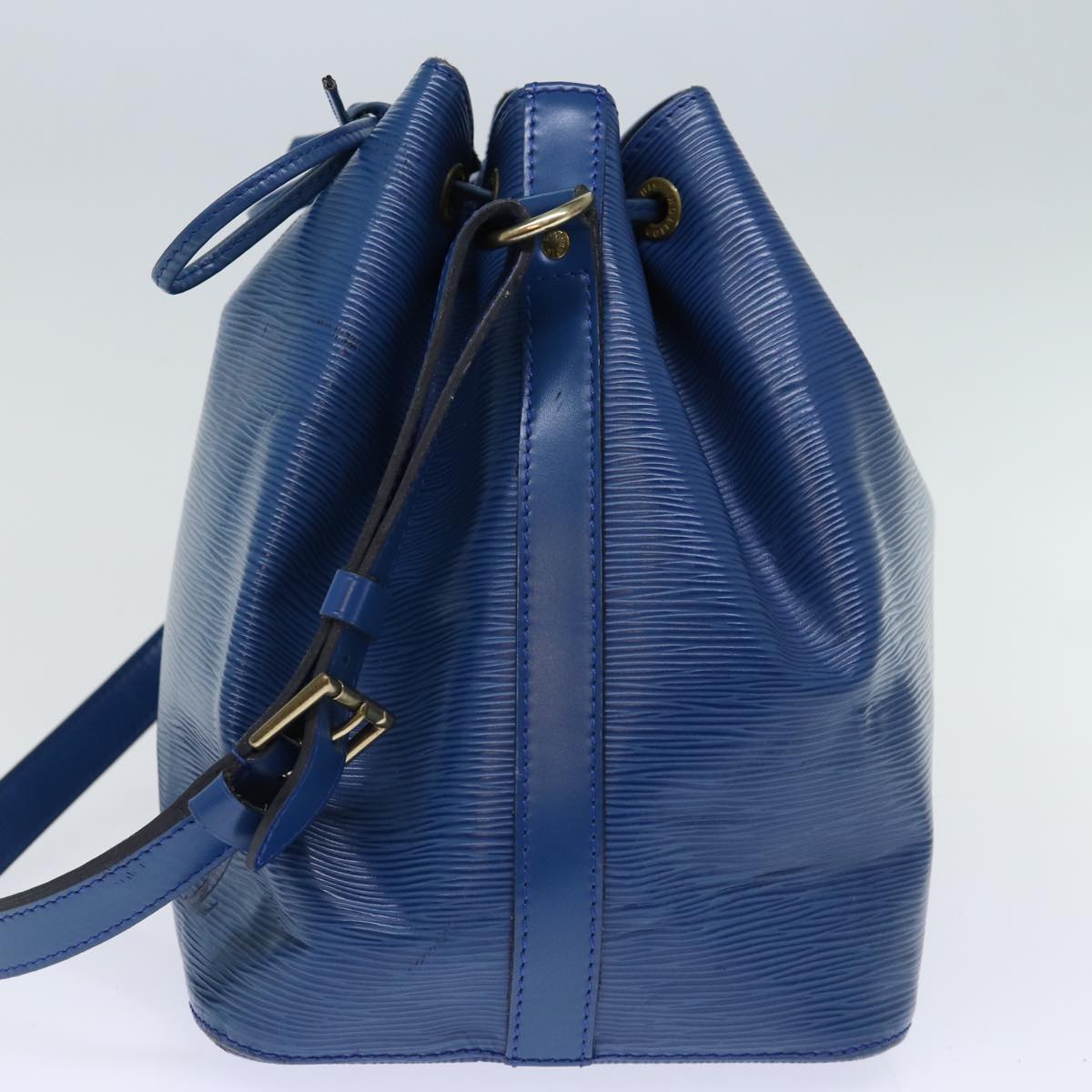 LOUIS VUITTON Epi Petit Noe Shoulder Bag Blue M44105 LV Auth cl831