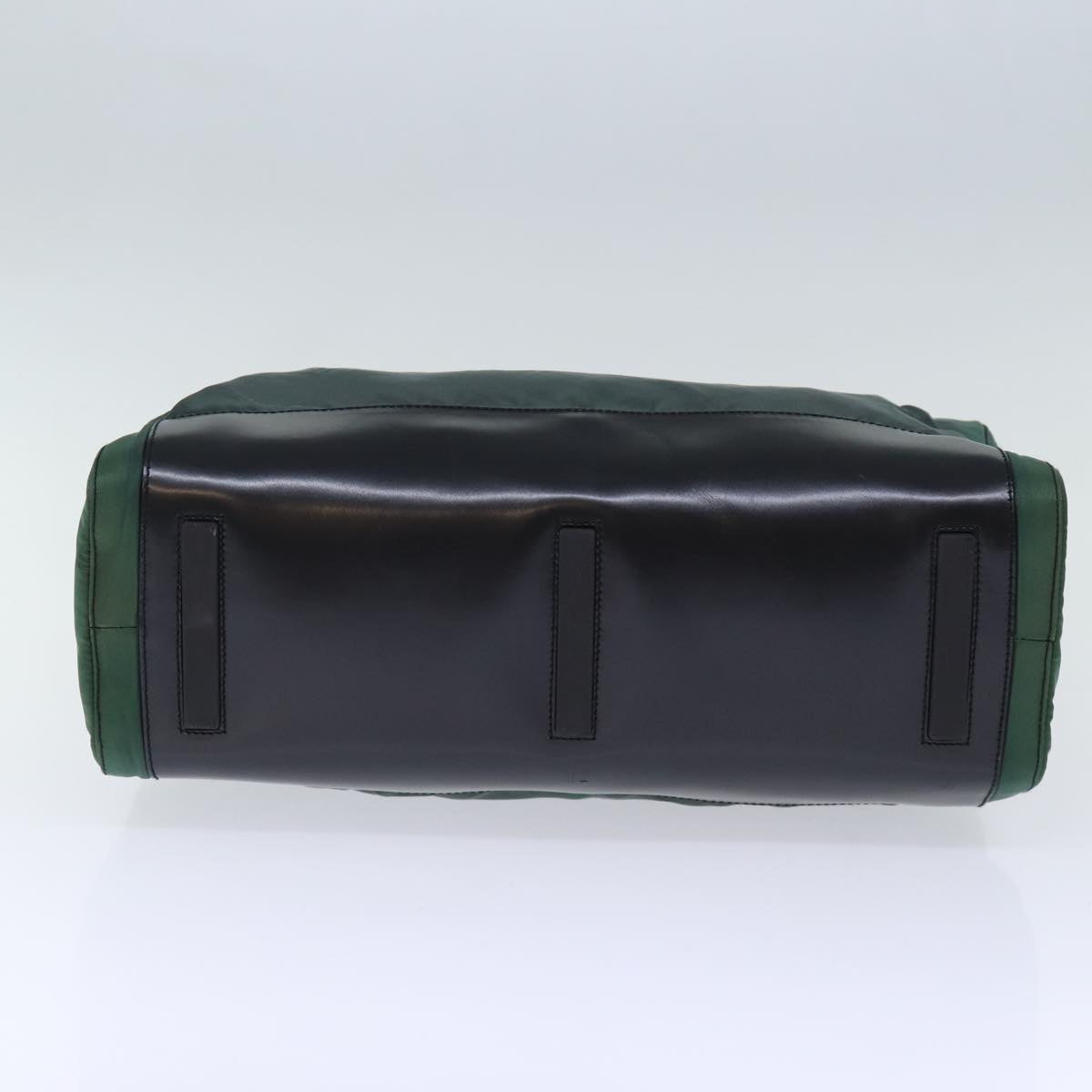 PRADA Shoulder Bag Nylon Green Auth cl835