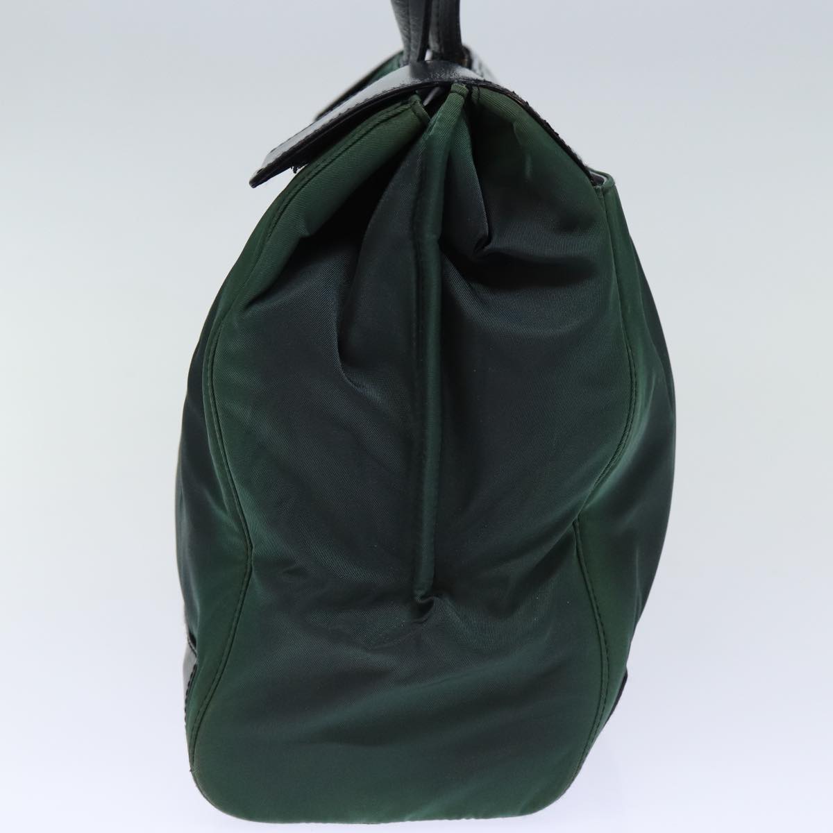 PRADA Shoulder Bag Nylon Green Auth cl835