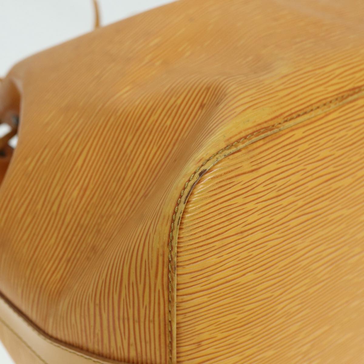 LOUIS VUITTON Epi Petit Noe Shoulder Bag Yellow M44109 LV Auth cl857