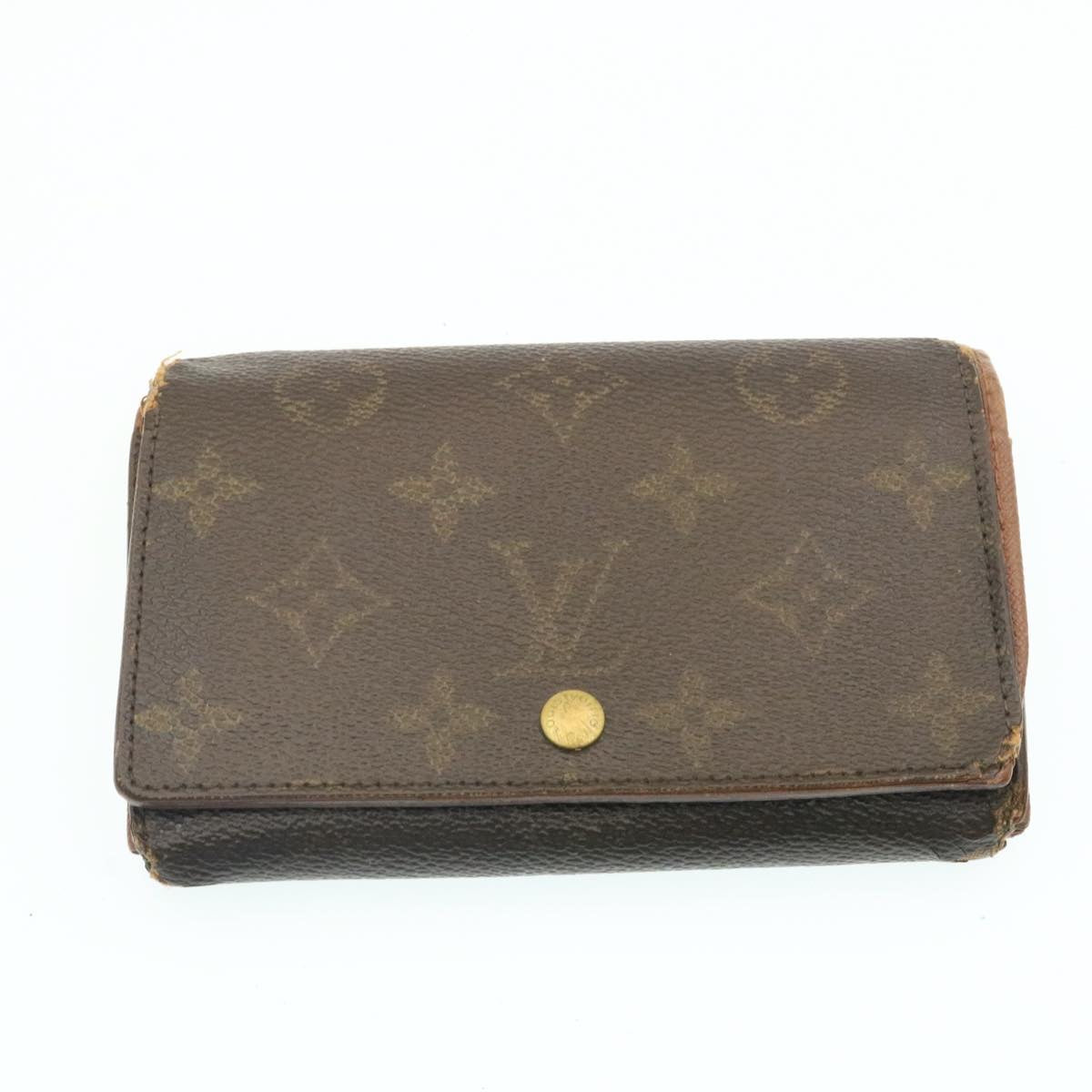 LOUIS VUITTON Monogram Wallet 4Set LV Auth ds107