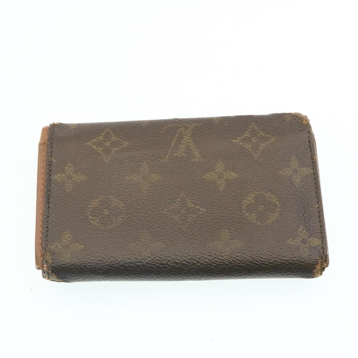 LOUIS VUITTON Monogram Wallet 4Set LV Auth ds107