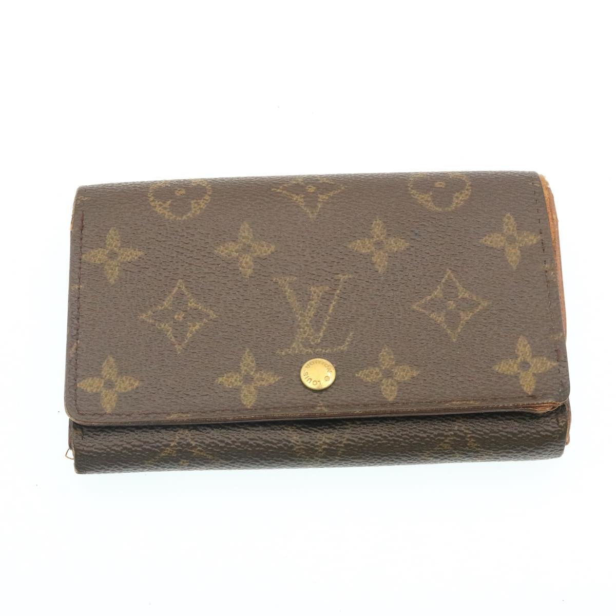 LOUIS VUITTON Monogram Wallet 4Set LV Auth ds107