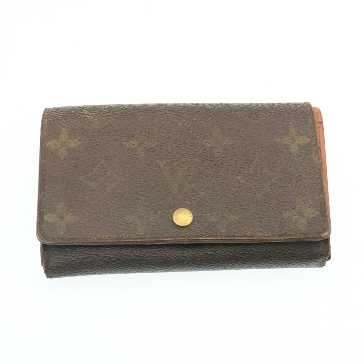 LOUIS VUITTON Monogram Wallet 4Set LV Auth ds107