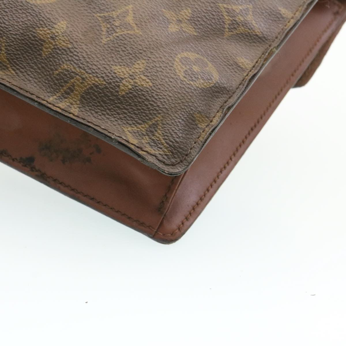 LOUIS VUITTON Monogram Monceau 2Way Shoulder Hand Bag M51185 LV Auth ds120