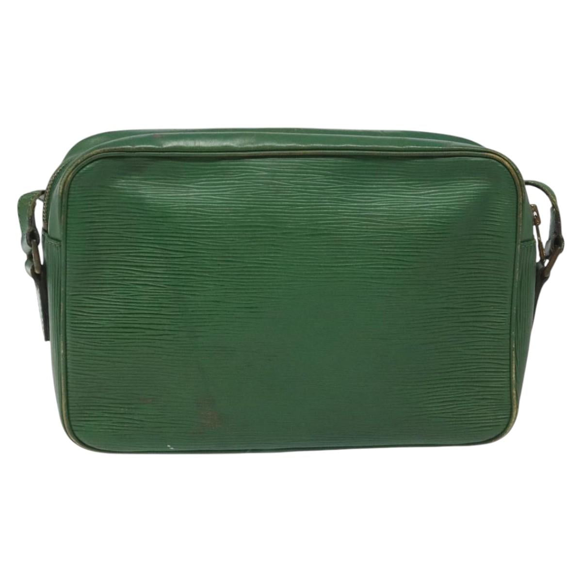 LOUIS VUITTON Epi Trocadero 27 Shoulder Bag Green M52314 LV Auth EC019