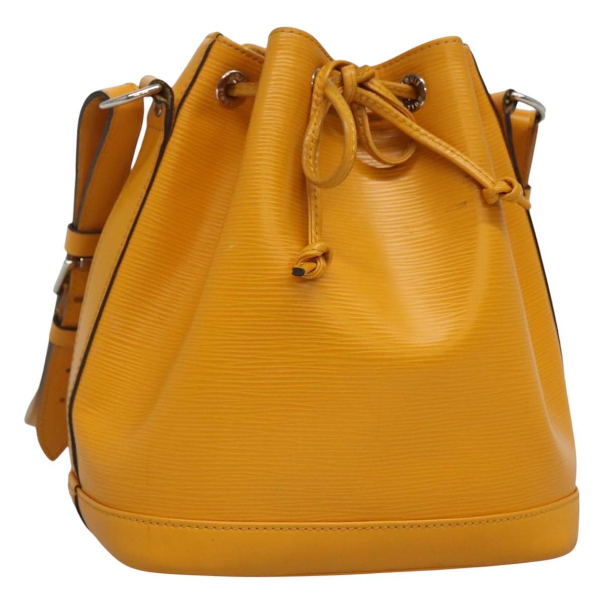 LOUIS VUITTON Epi Noe BB Shoulder Bag Mimosa M40973 LV Auth EC033