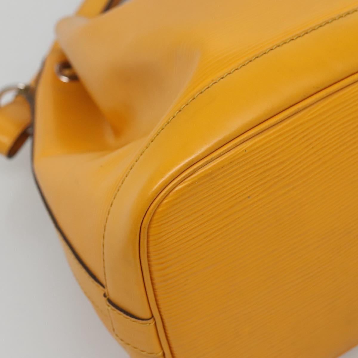 LOUIS VUITTON Epi Noe BB Shoulder Bag Mimosa M40973 LV Auth EC033