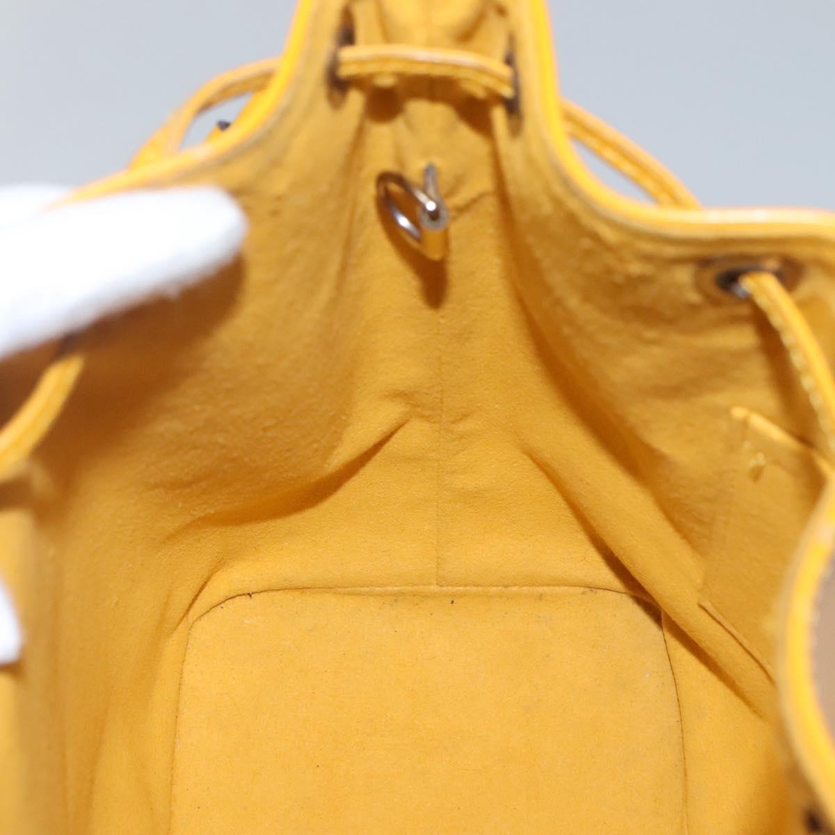 LOUIS VUITTON Epi Noe BB Shoulder Bag Mimosa M40973 LV Auth EC033