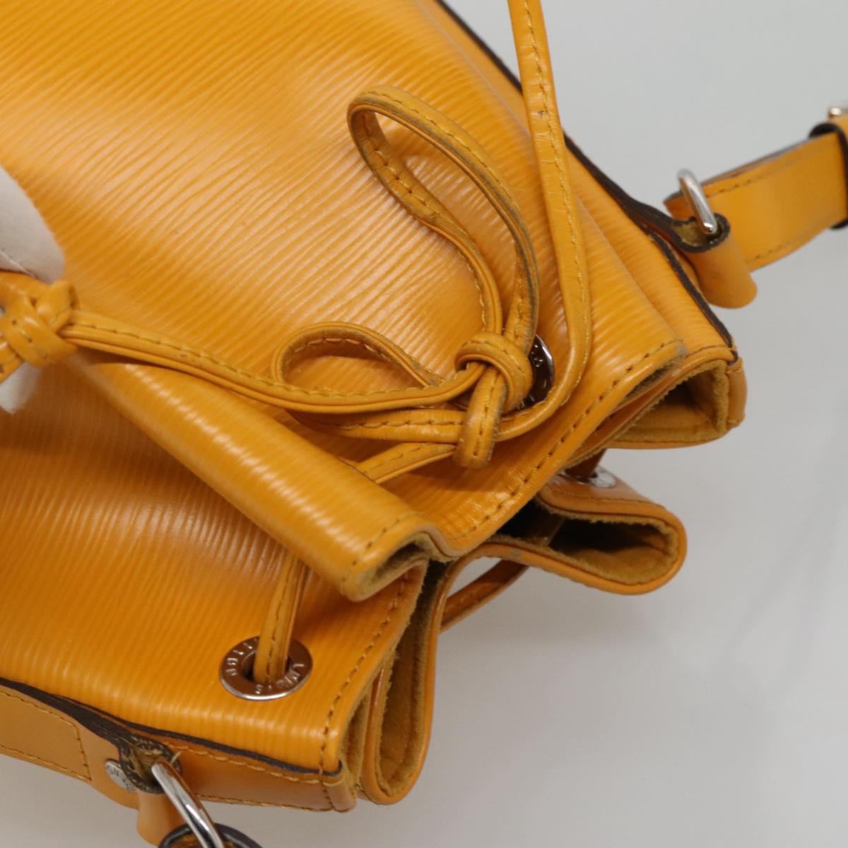 LOUIS VUITTON Epi Noe BB Shoulder Bag Mimosa M40973 LV Auth EC033
