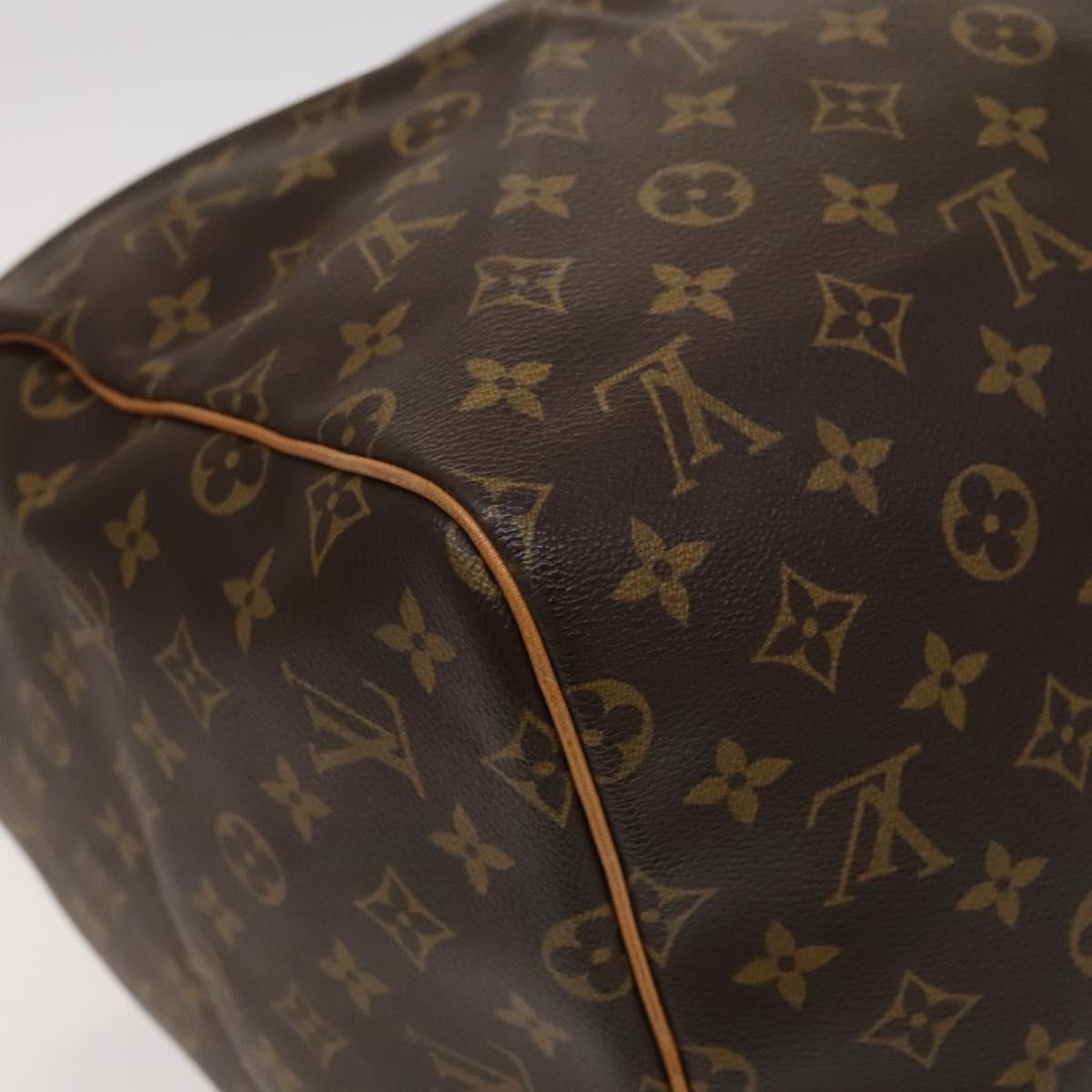 LOUIS VUITTON Monogram Keepall 55 Boston Bag M41424 LV Auth EC039