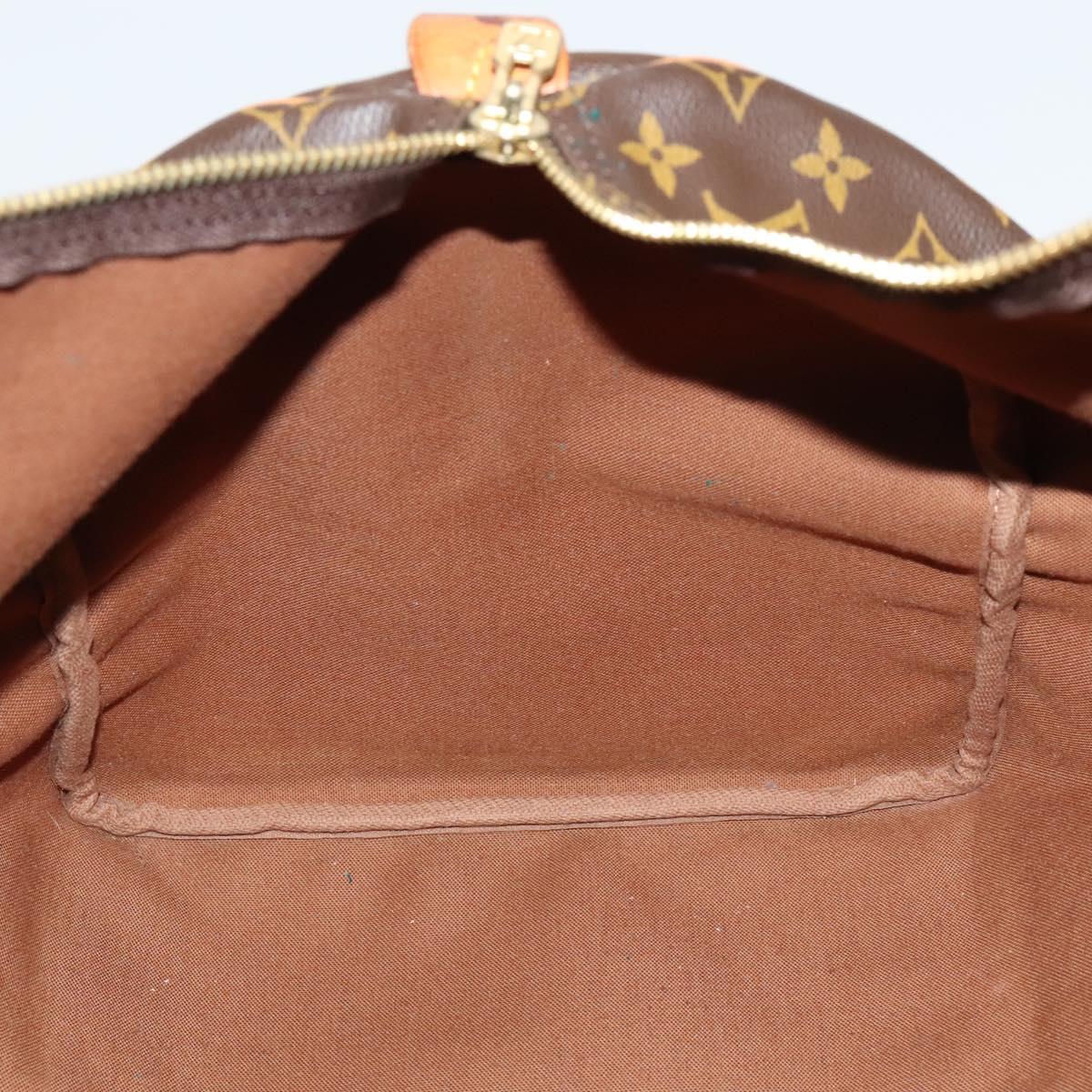 LOUIS VUITTON Monogram Keepall 55 Boston Bag M41424 LV Auth EC039