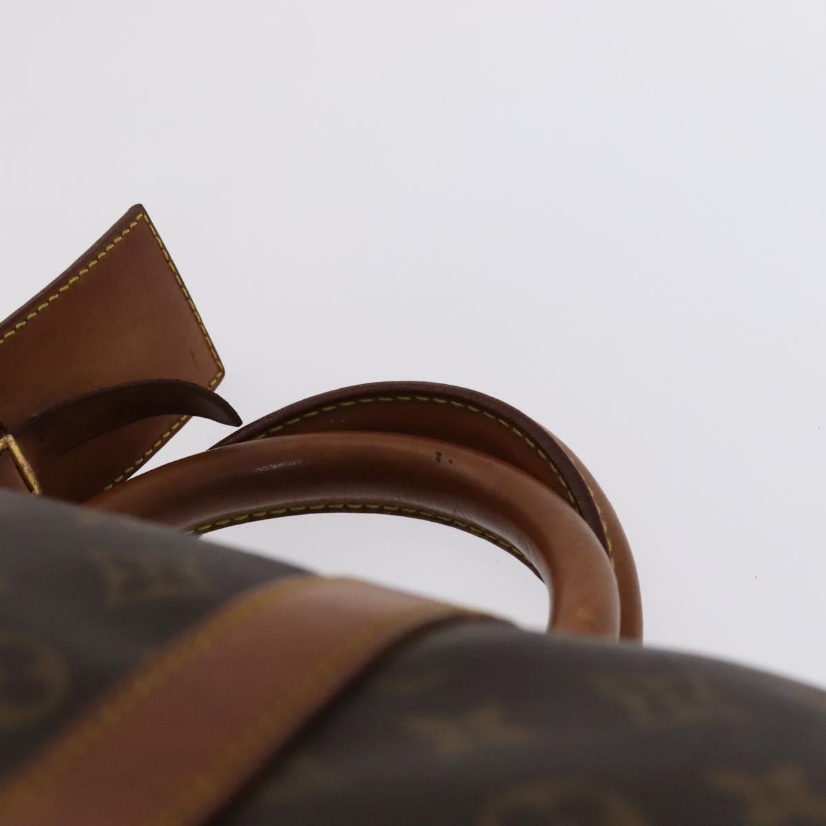 LOUIS VUITTON Monogram Keepall 55 Boston Bag M41424 LV Auth EC040