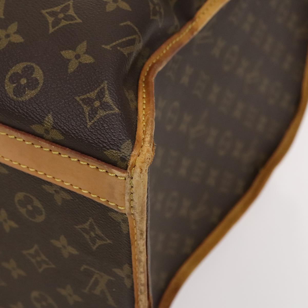 LOUIS VUITTON Monogram Sac Chasseur 55 Boston Bag M41922 LV Auth EC073