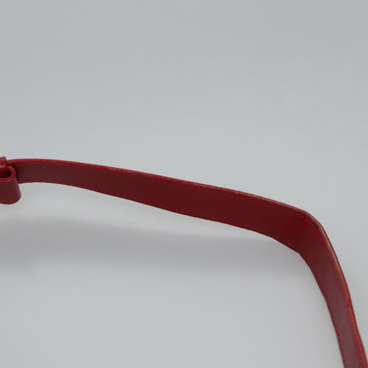 Burberrys Nova Check Shoulder Bag Canvas Beige Red gold Auth EC082