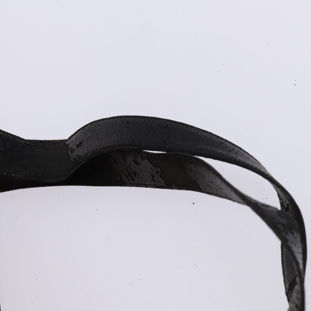 CHANEL Hand Bag Nylon Red CC Auth EC1000