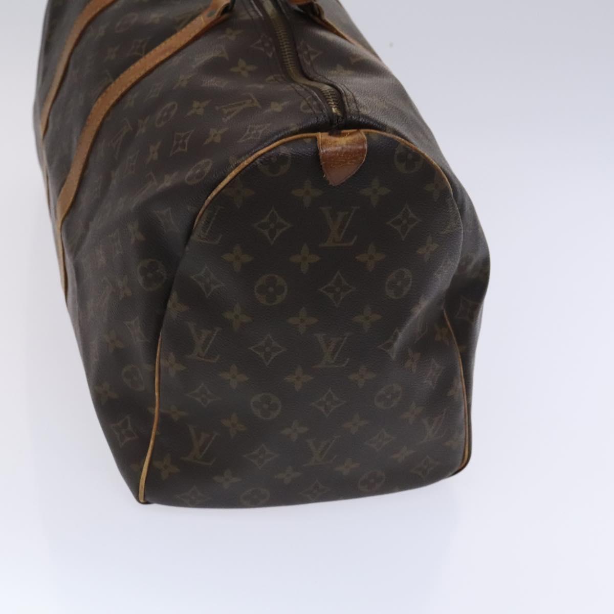 LOUIS VUITTON Monogram Keepall 50 Boston Bag M41426 LV Auth EC1019