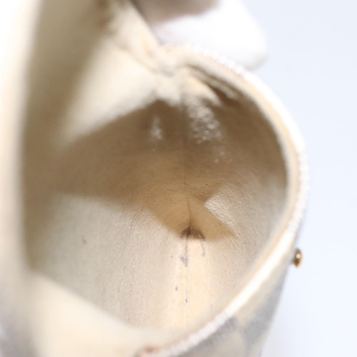 LOUIS VUITTON Damier Azur Etui Telephonne MM Cell Phone Case N60026 Auth EC1032