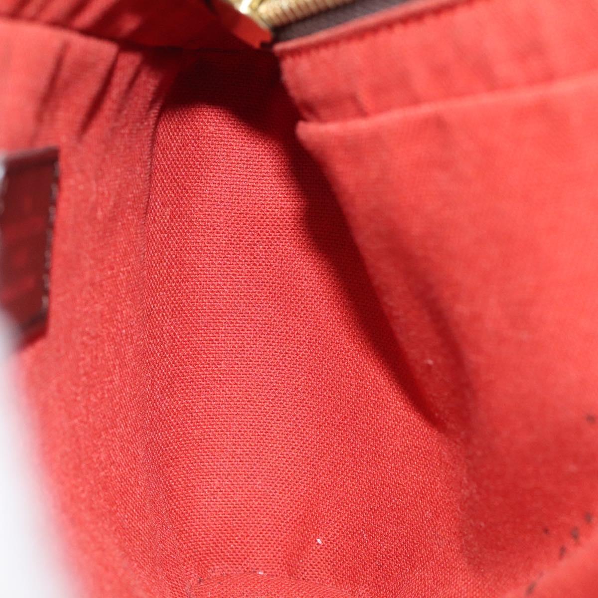 LOUIS VUITTON Damier Ebene Geronimos Shoulder Bag N51994 LV Auth EC1038