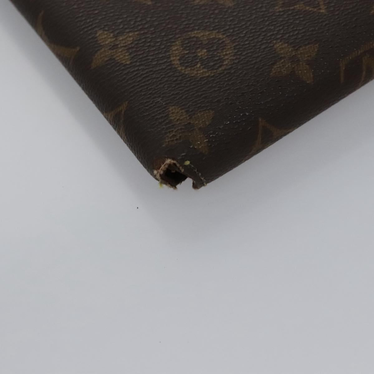 LOUIS VUITTON Monogram Visionaire Briefcase M99045 LV Auth EC124