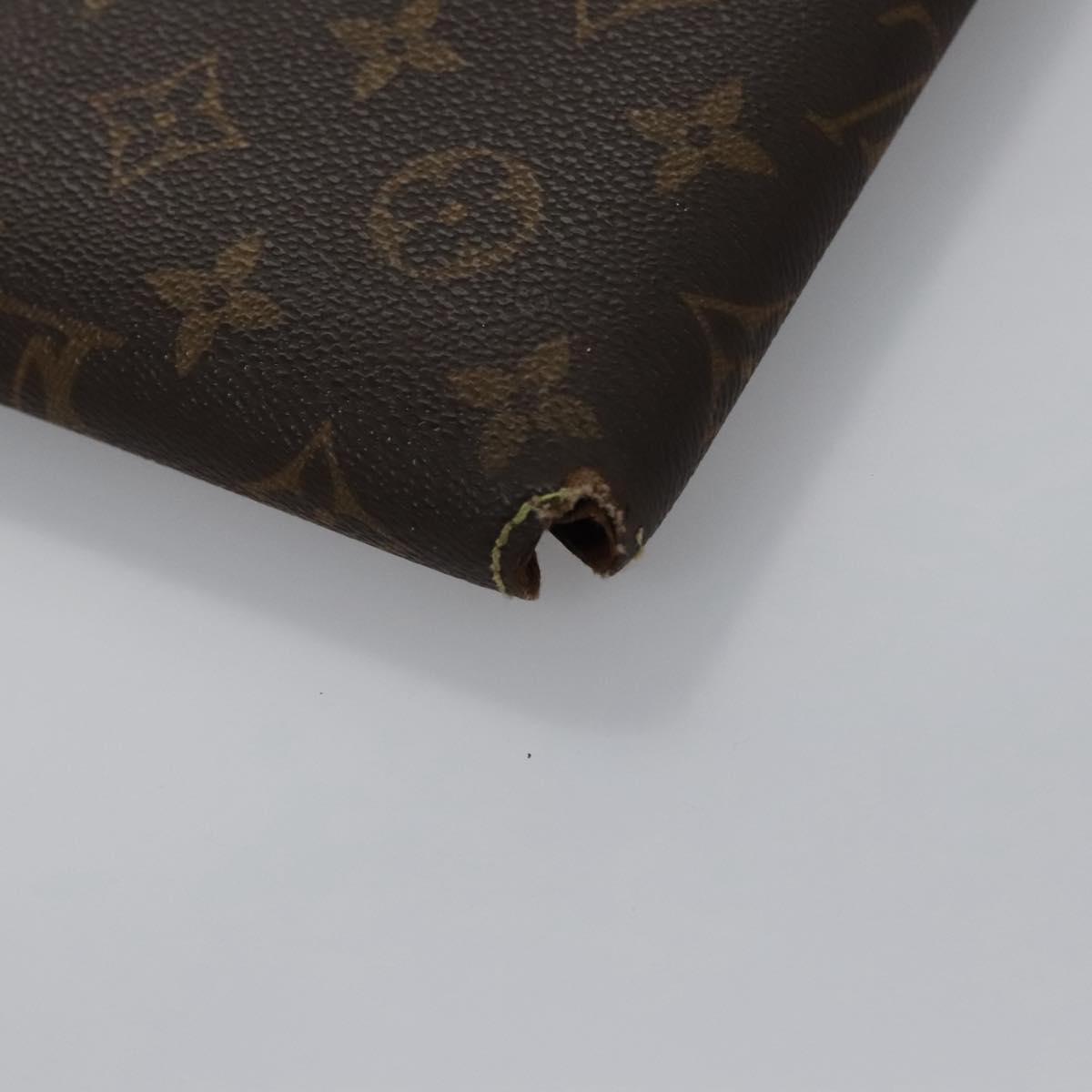 LOUIS VUITTON Monogram Visionaire Briefcase M99045 LV Auth EC124