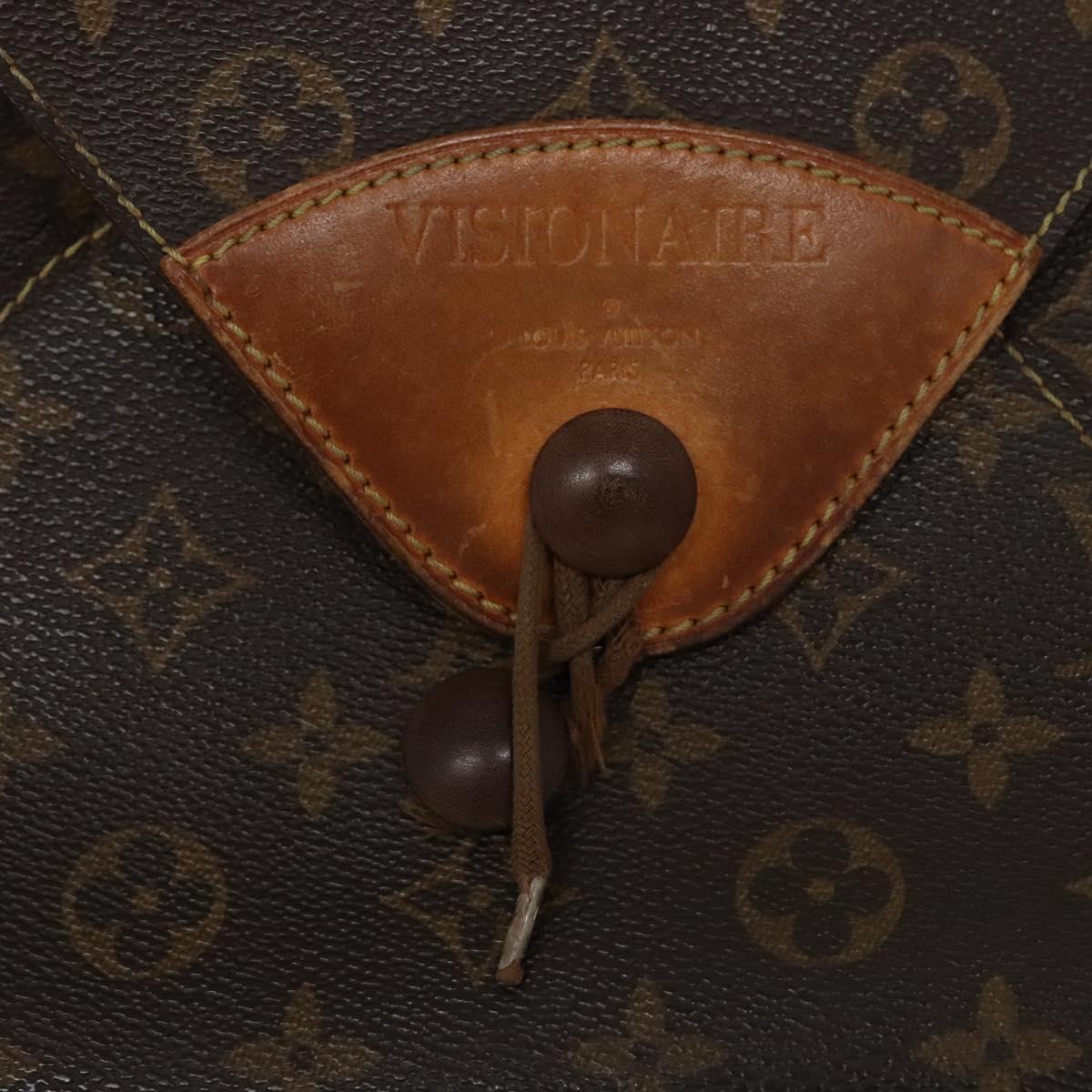 LOUIS VUITTON Monogram Visionaire Briefcase M99045 LV Auth EC124