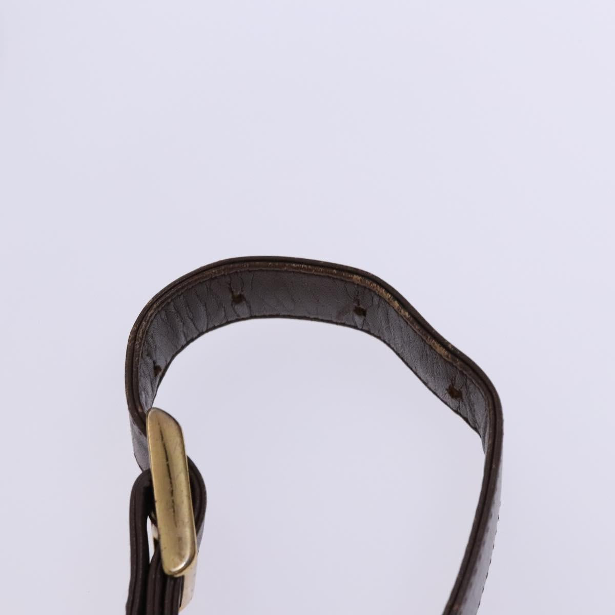 BURBERRY Nova Check Blue Label Shoulder Bag Canvas 3Set Beige Auth EC141