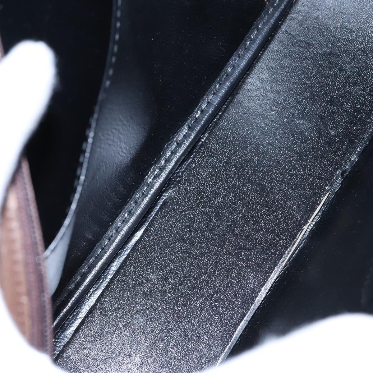 BURBERRY Nova Check Blue Label Shoulder Bag Canvas 3Set Beige Auth EC141