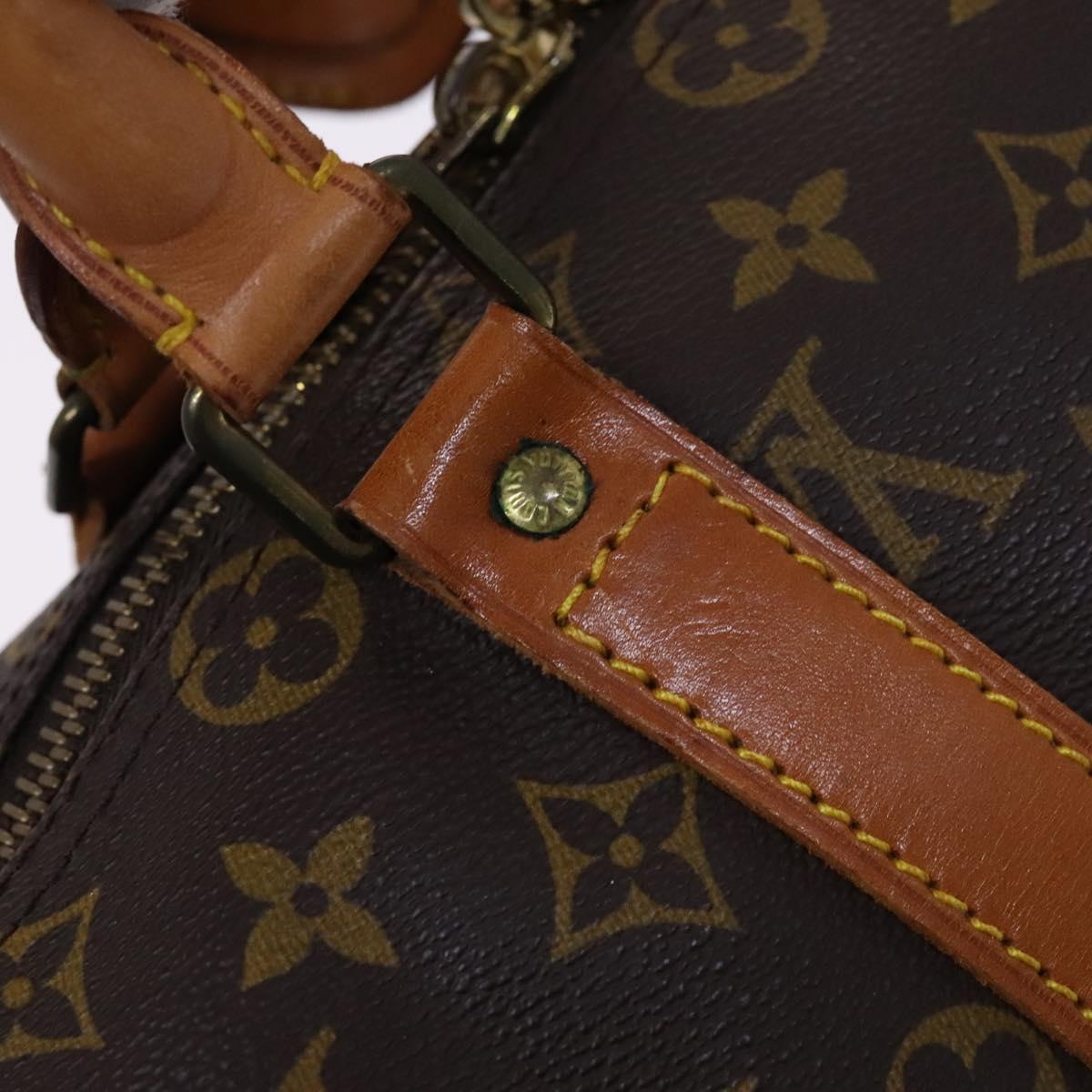 LOUIS VUITTON Monogram Keepall 45 Boston Bag M41428 LV Auth EC144