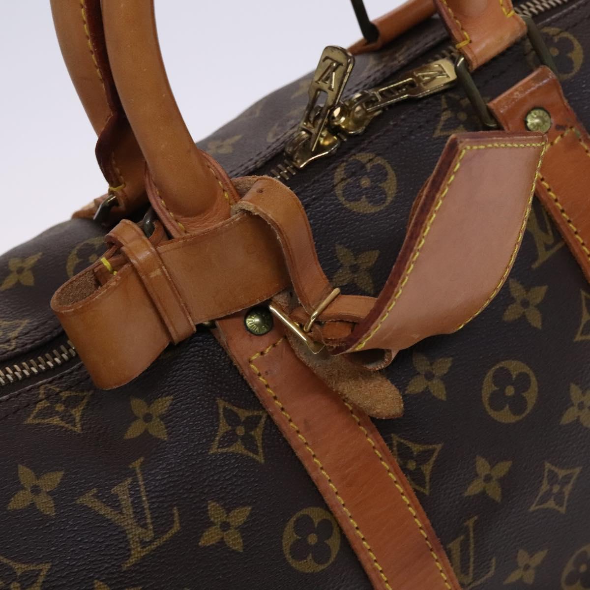 LOUIS VUITTON Monogram Keepall 45 Boston Bag M41428 LV Auth EC144