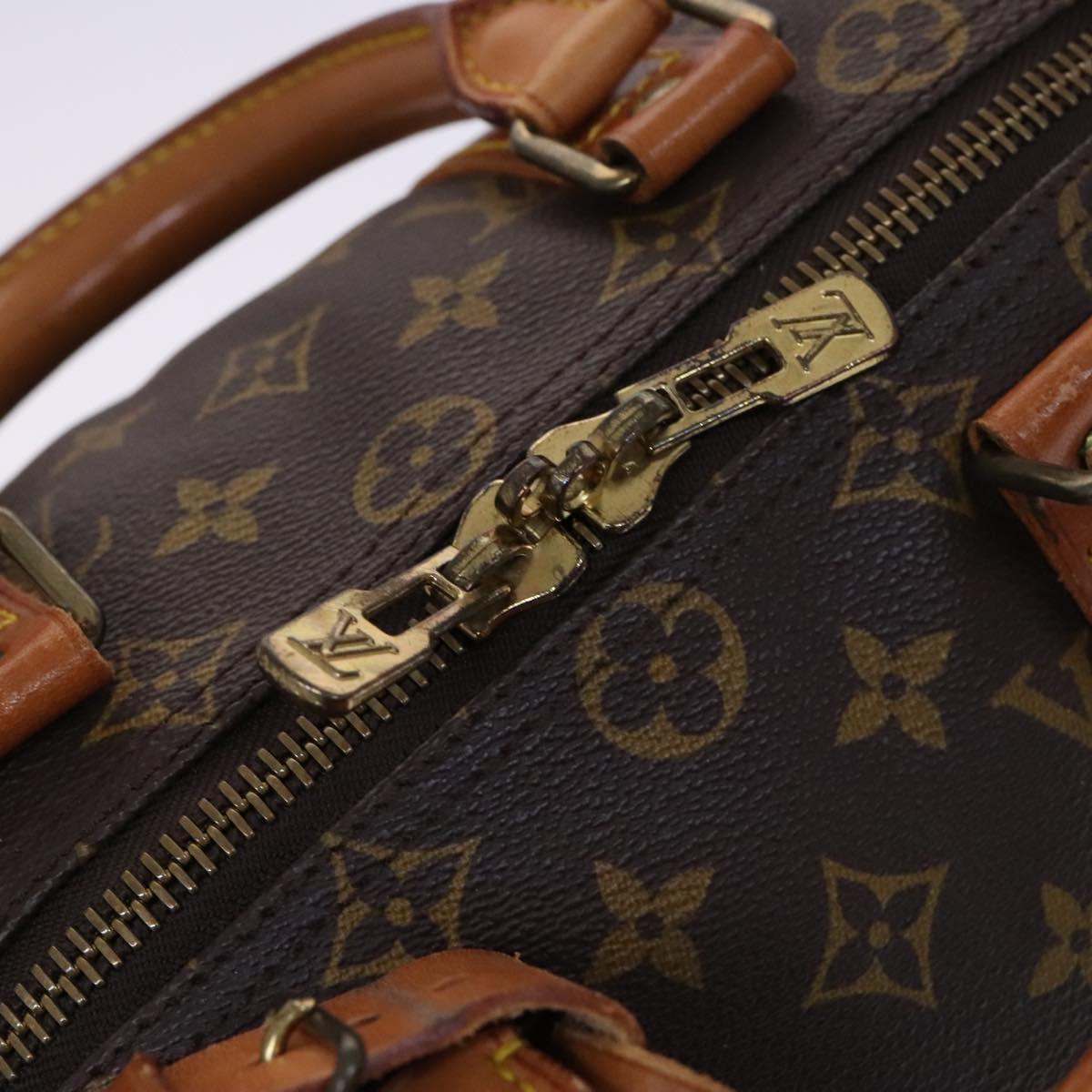 LOUIS VUITTON Monogram Keepall 45 Boston Bag M41428 LV Auth EC144