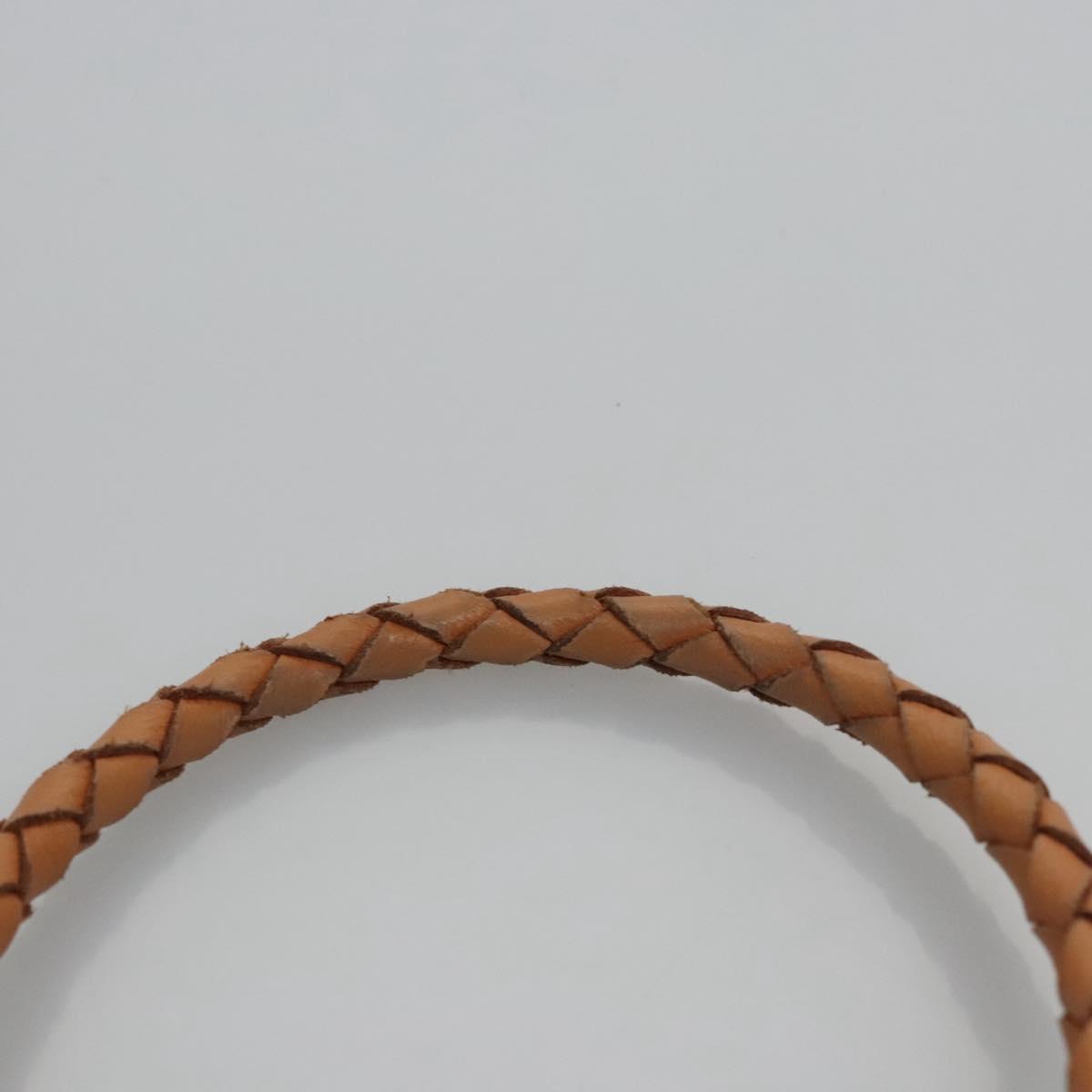 CELINE Macadam Canvas Hand Bag PVC Leather 2way Brown Auth EC148