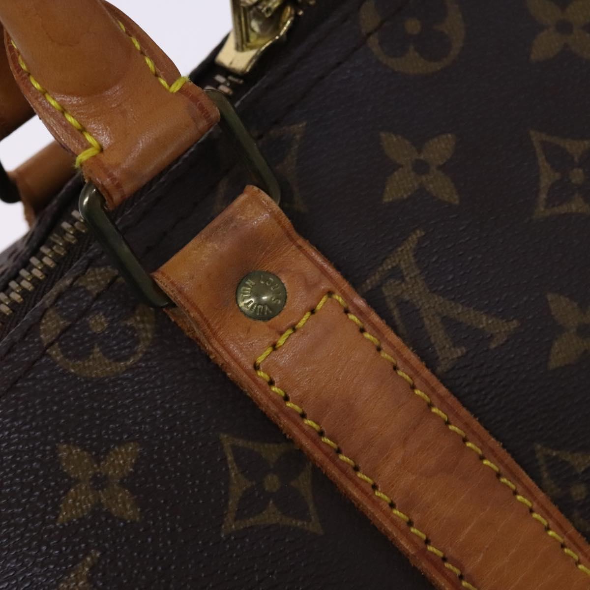 LOUIS VUITTON Monogram Keepall 45 Boston Bag M41428 LV Auth EC160