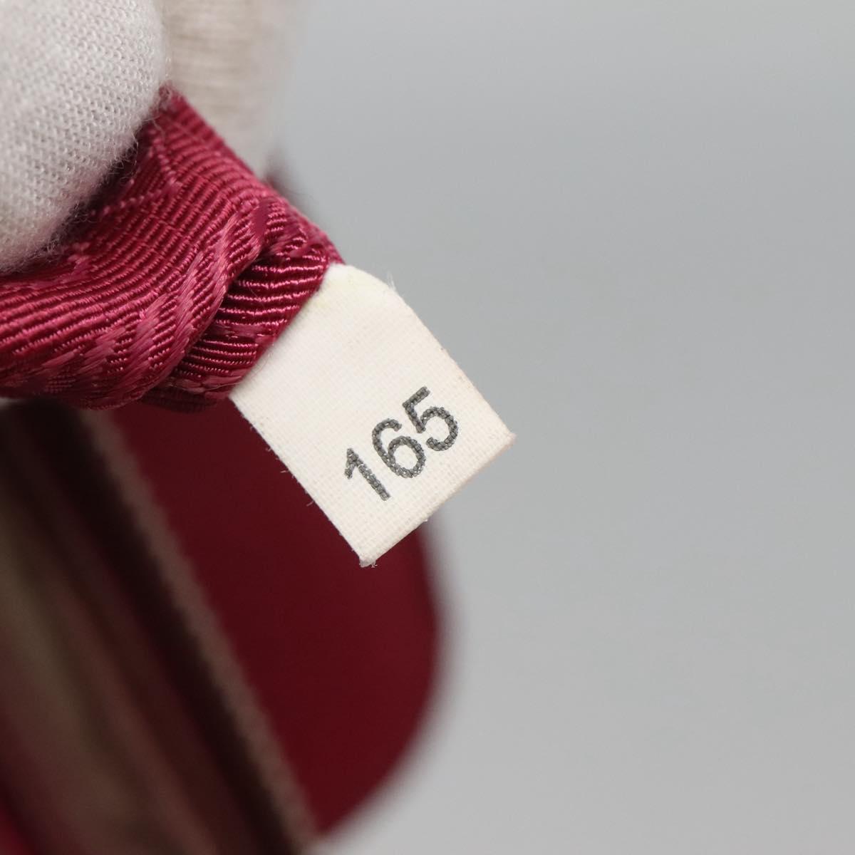 PRADA Shoulder Bag Nylon Pink Gold Auth EC191