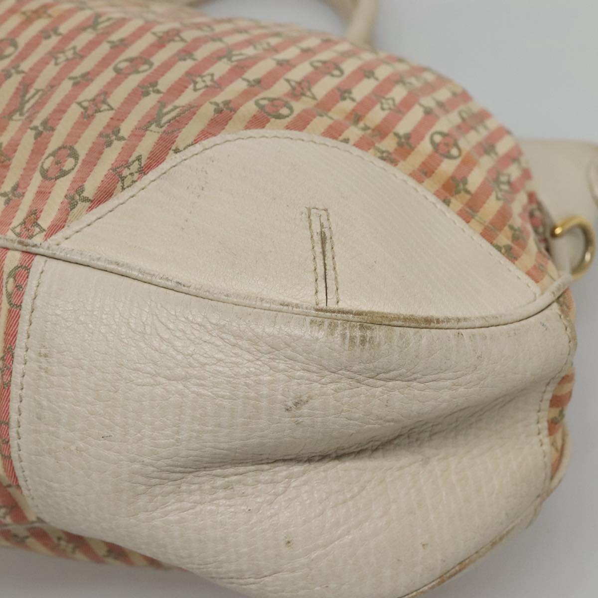 LOUIS VUITTON Mini Lin Marina GM Hand Bag Croisette 2way Pink M95493 Auth EC192