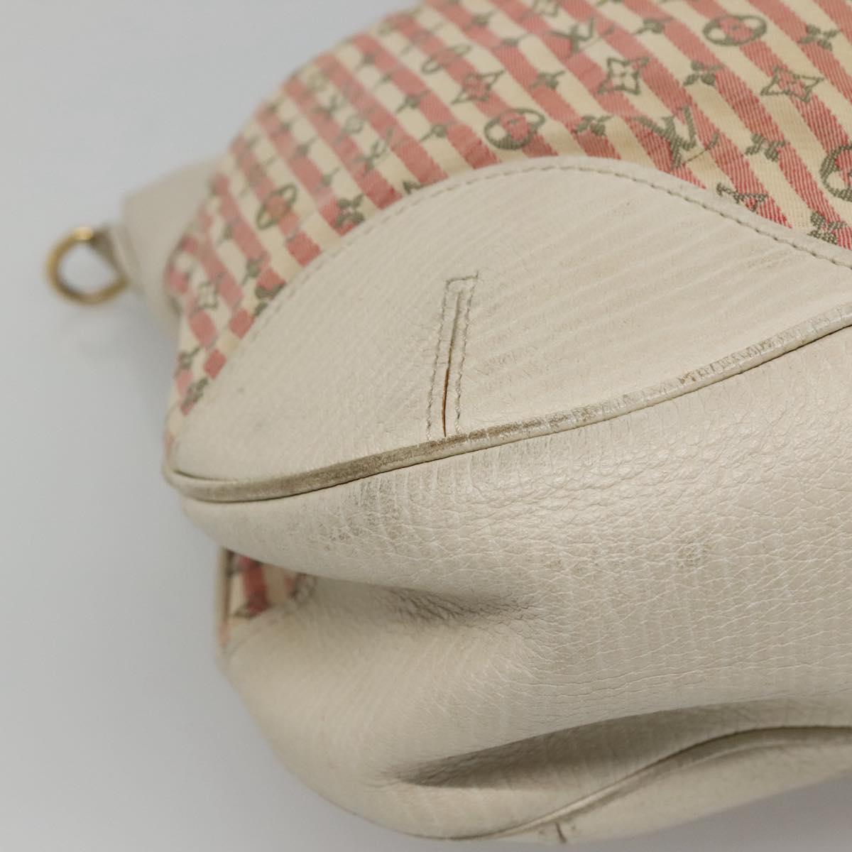 LOUIS VUITTON Mini Lin Marina GM Hand Bag Croisette 2way Pink M95493 Auth EC192