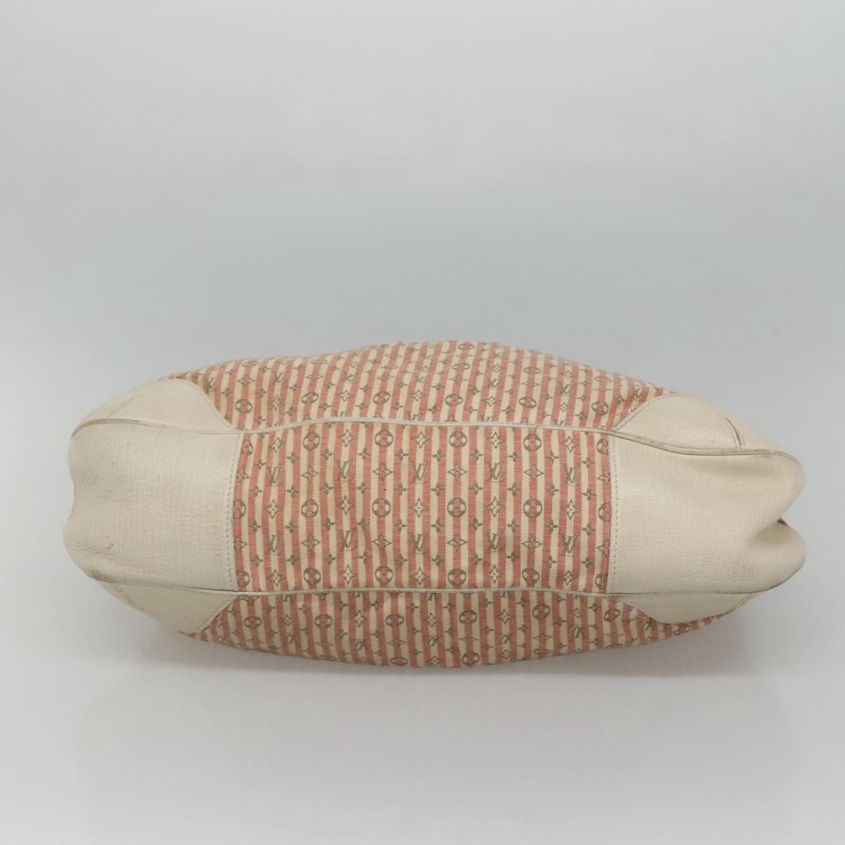 LOUIS VUITTON Mini Lin Marina GM Hand Bag Croisette 2way Pink M95493 Auth EC192