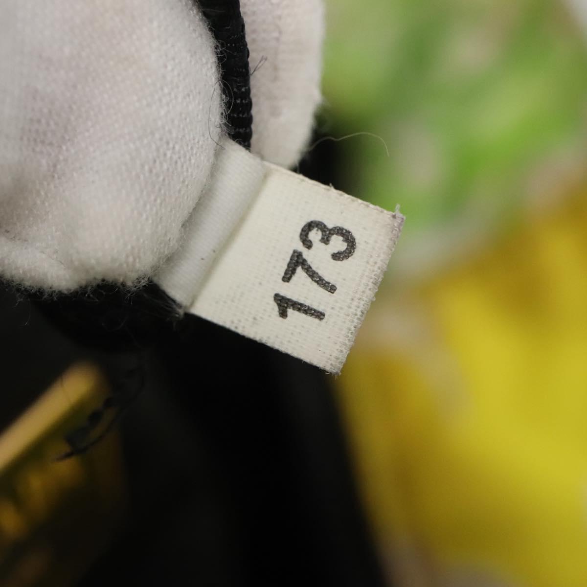 PRADA Tote Bag Nylon Yellow Gold Auth EC197